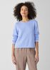 Peruvian Cotton Blend Jewel Neck Top