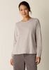 Mélange Fine Organic Cotton Jersey Round Neck Tee