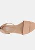 Mara Tumbled Leather Wedge Sandal