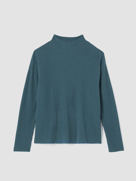 Italian Cashmere Funnel Neck Top