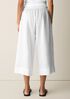 Organic Linen Pleated Wide-Leg Trouser Pant