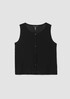 Organic Cotton Voile Box Vest