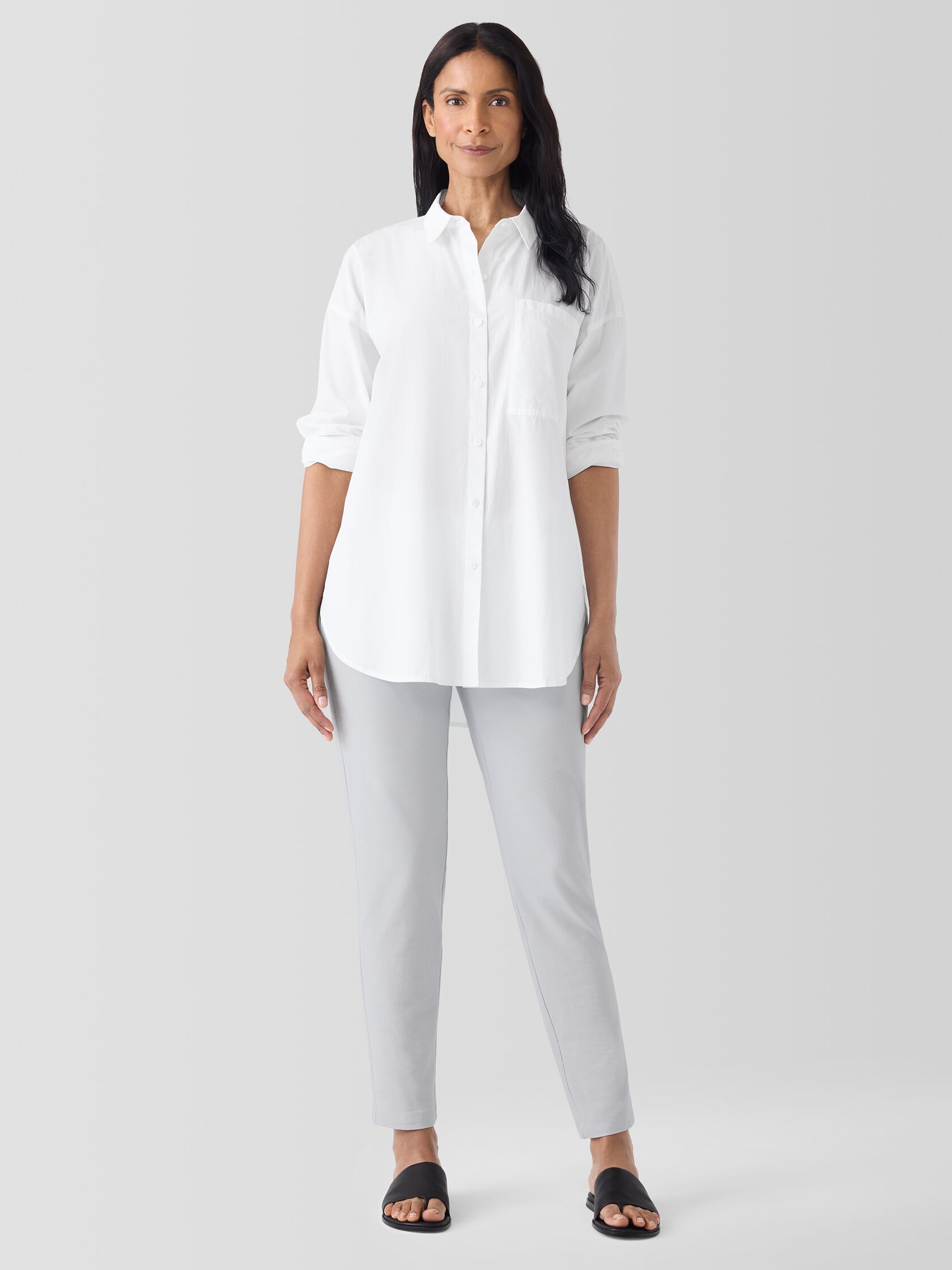 Washable Stretch Crepe Pant