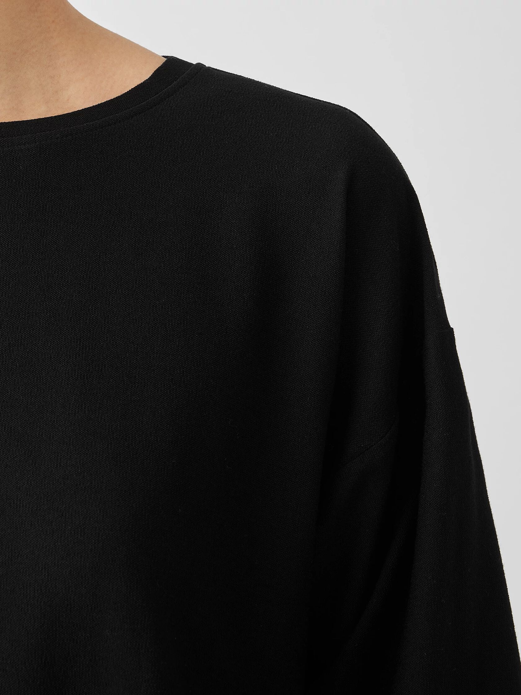 Lightweight Washable Stretch Crepe Top