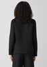 Organic Linen High Collar Jacket