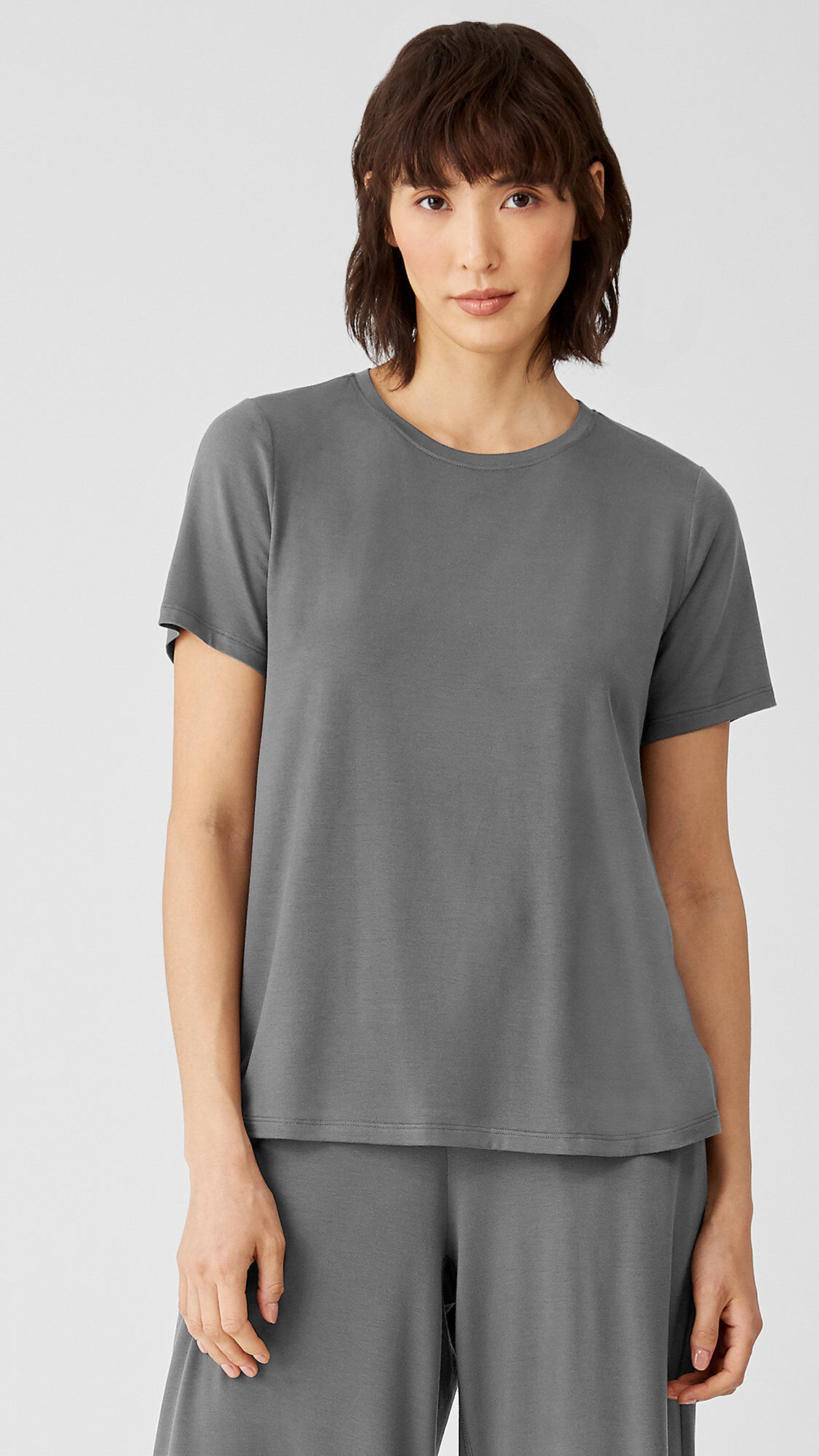 Fine Jersey Short-Sleeve Tee