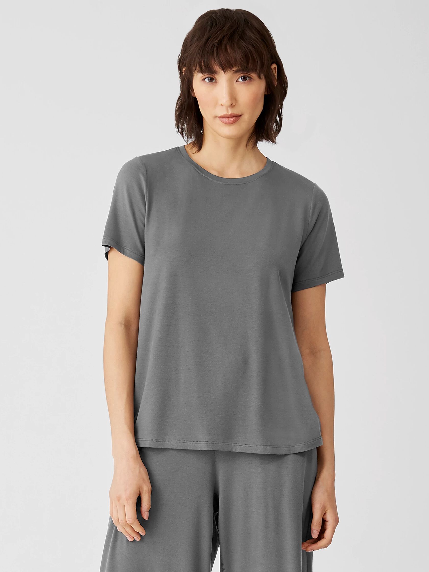 Fine Jersey Short-Sleeve Tee