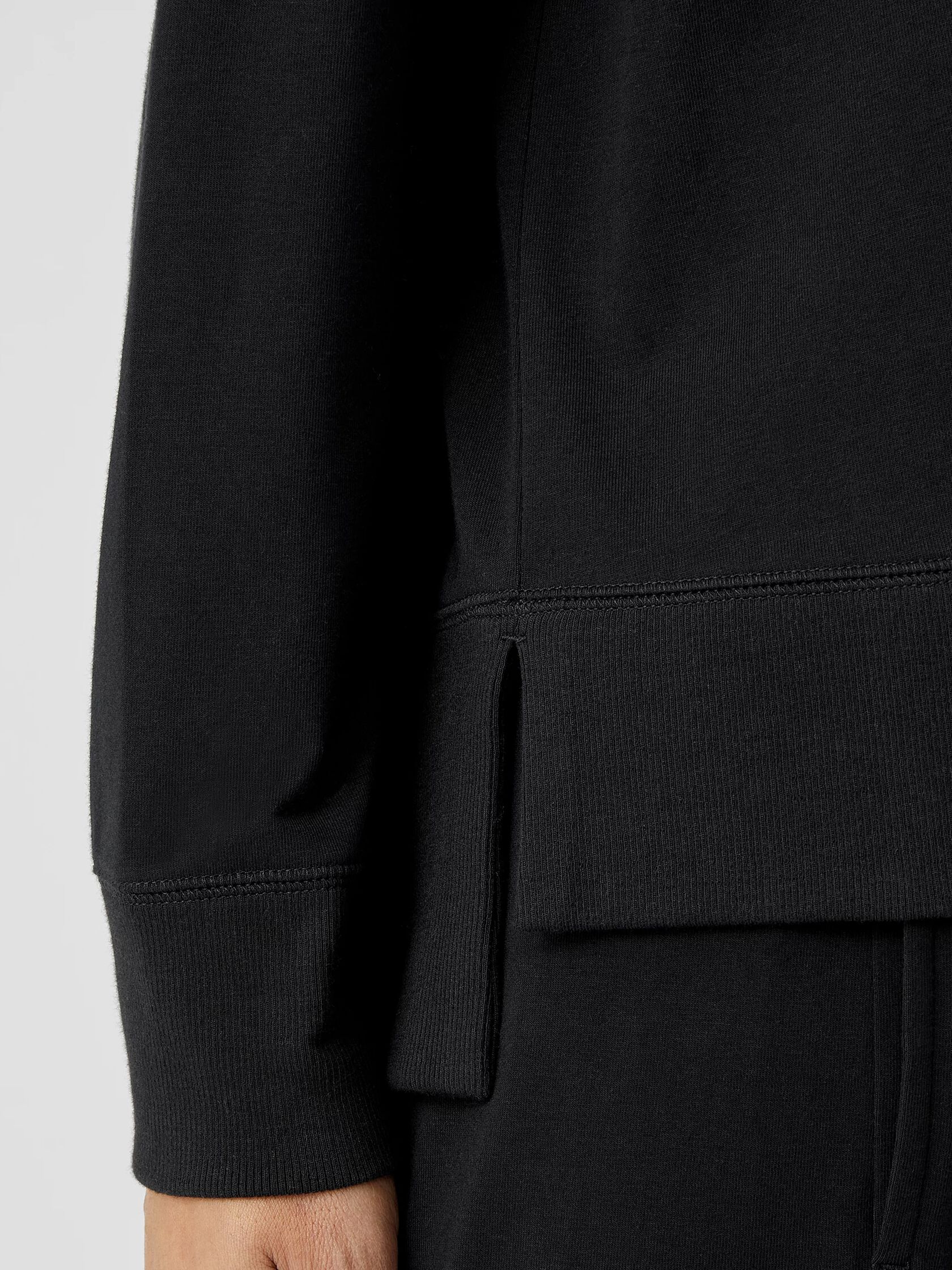 Traceable Organic Cotton Jersey Crew NeckTop