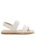 Max Espadrille Sandal in Washed Leather