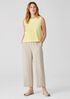 Organic Cotton Slub Crew Neck Tank