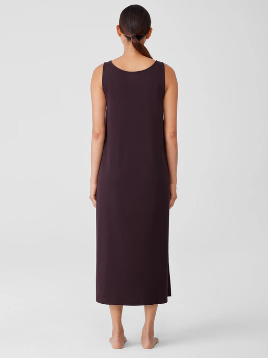 Organic Cotton Interlock Tank Sleep Dress