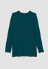 Fine Jersey Crew Neck Top