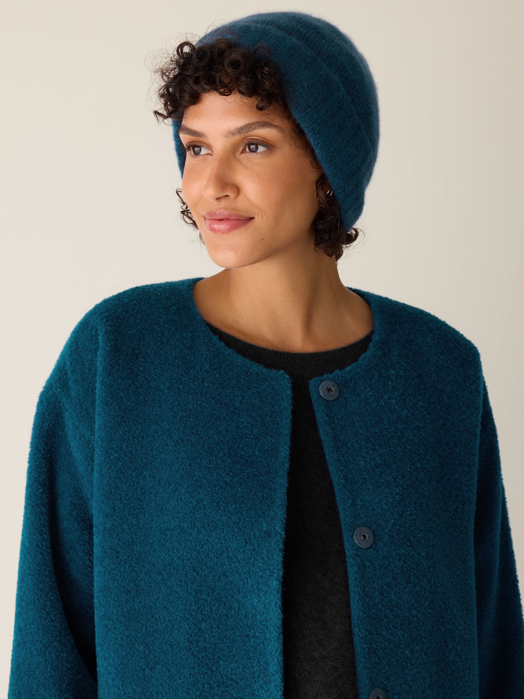 Cashmere Silk Boucle Bliss Hat