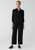 Silk Georgette Crepe Straight Pant