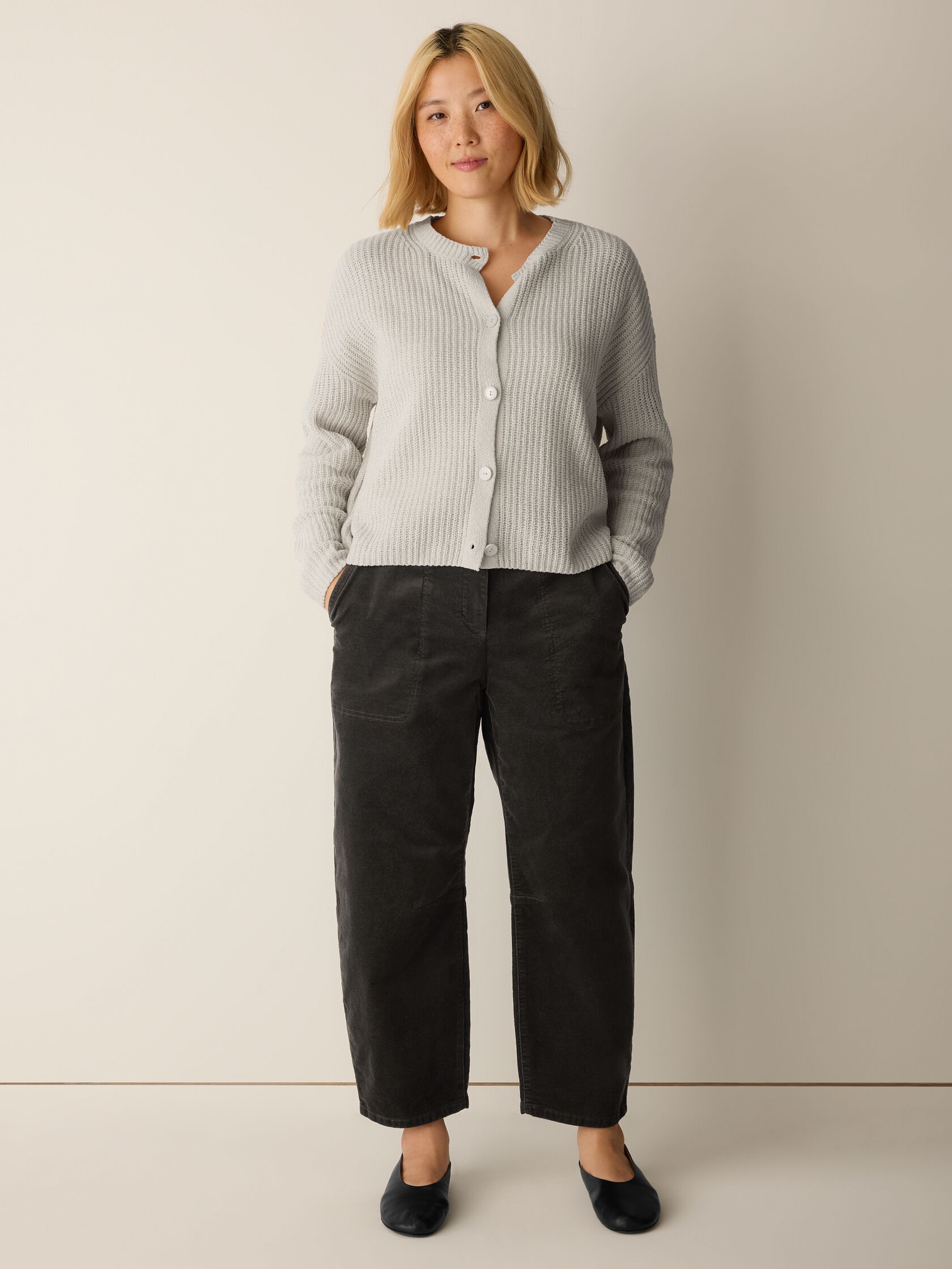 Brushed Organic Cotton Arch Pant