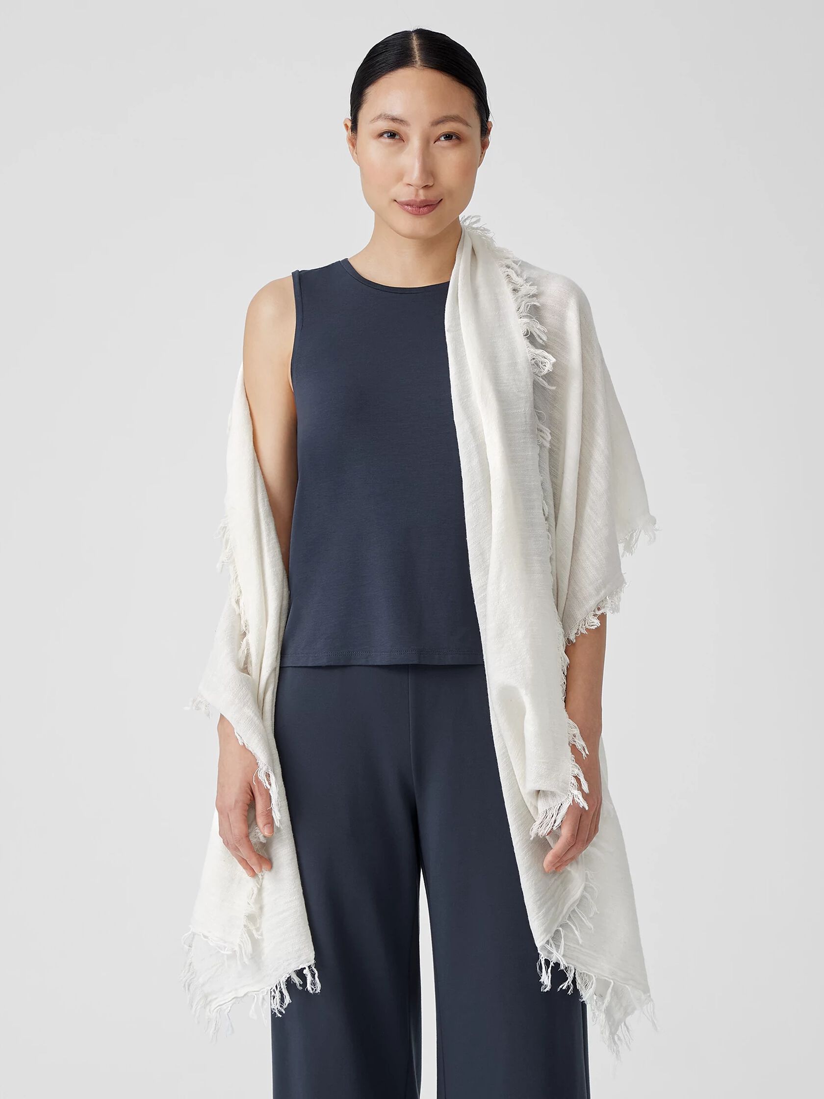 Organic Cotton Slub Scarf