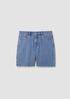 Cotton Stretch Denim Shorts
