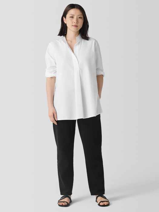 Garment-Dyed Utility Organic Cotton Tapered Pant