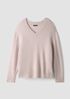 Cashmere Silk Bliss V-Neck Top
