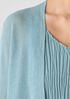 Organic Linen Cotton Cropped Cardigan