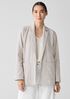 Organic Cotton Tweed Blazer