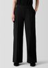 Washable Flex Ponte Pintuck Wide Pant
