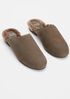 Gwen Tumbled Nubuck Mule