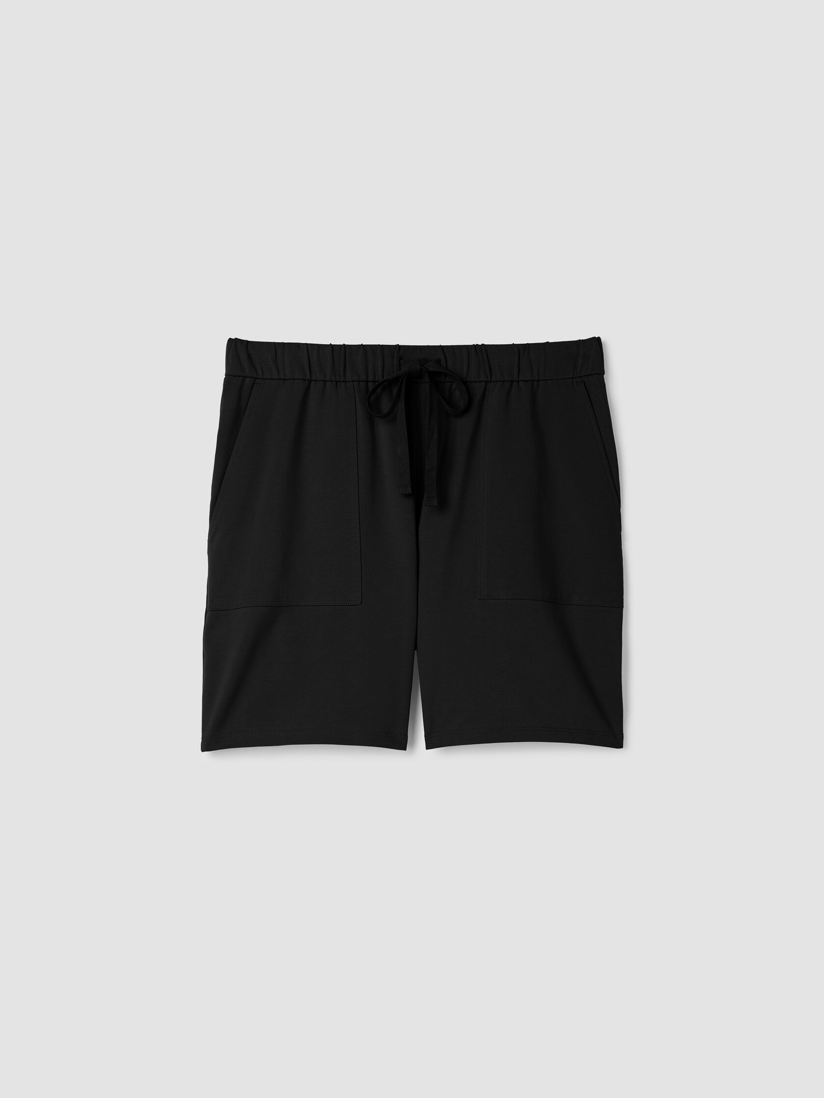 Pima Cotton Stretch Jersey Walking Shorts