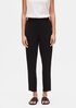 System Silk Georgette Slouchy Pant