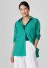 Washed Organic Cotton Poplin Classic Collar Shirt