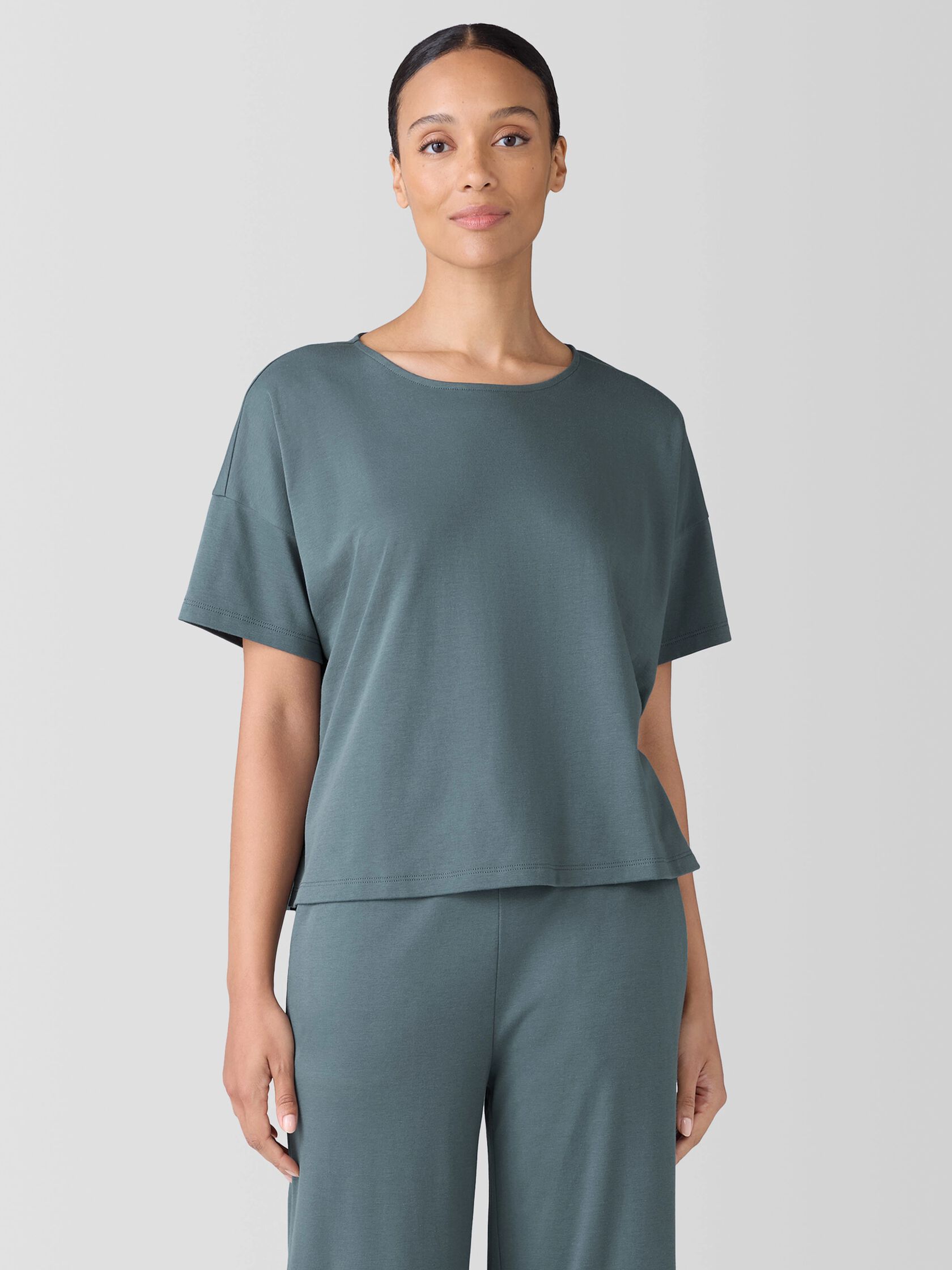 Organic Cotton Interlock Sleep Tee