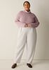 Felted Wool Jersey Lantern Pant in Regenerative Wool