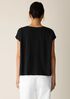 Organic Linen Jersey V-Neck Tee