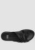 Dello Nappa Leather Wedge Sandal