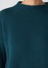 Peruvian Cotton Blend Funnel Neck Top