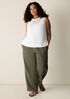 Peruvian Organic Cotton Slub Jewel Neck Tank