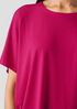 Fine Jersey Crew Neck Box-Top