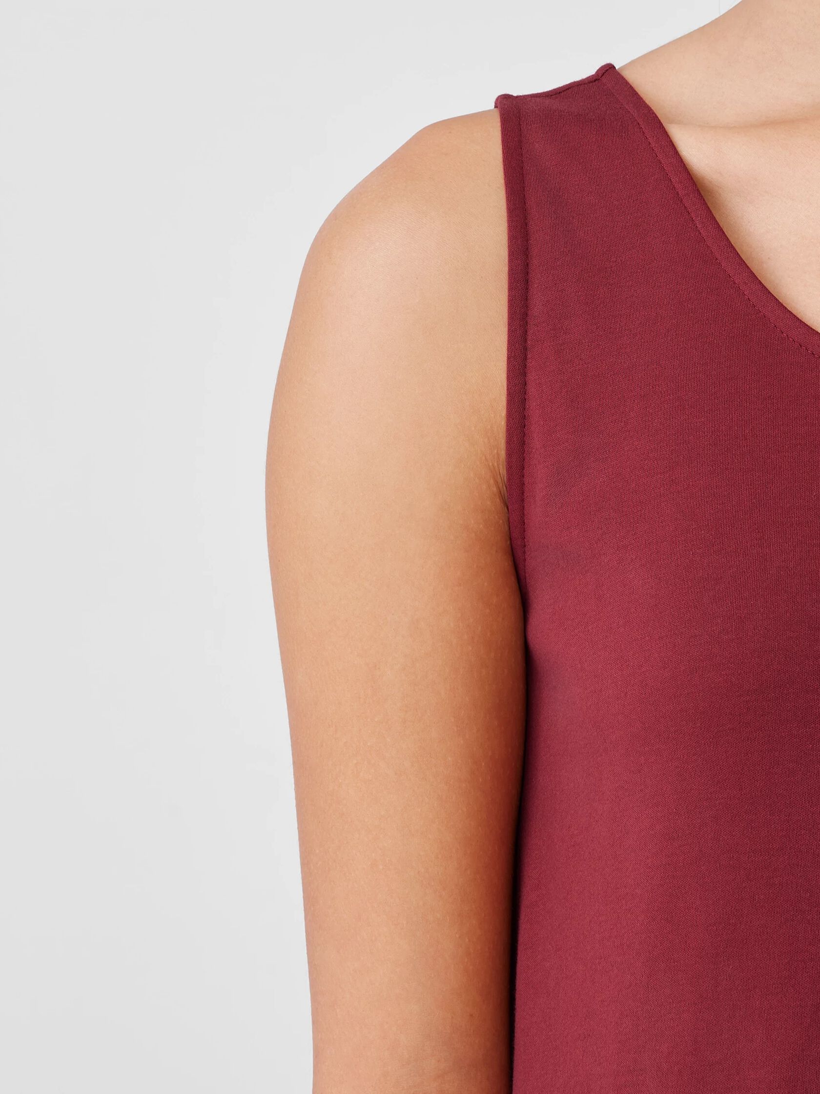 Cozy Organic Cotton Interlock Tank Dress