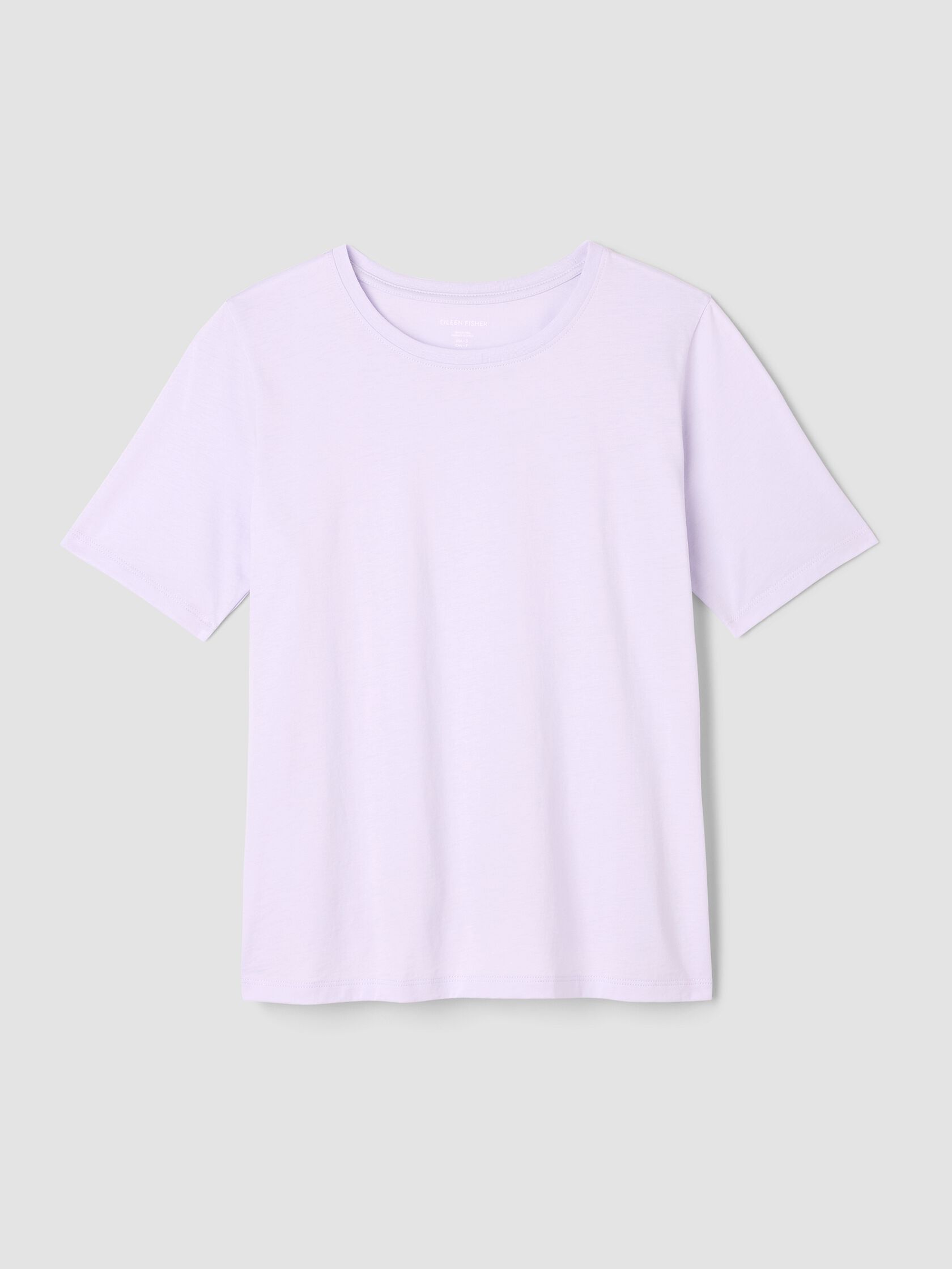Organic Pima Cotton Jersey Round Neck Tee