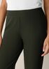Washable Stretch Crepe Slim Pant