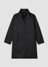 Cotton Nylon Stand Collar Coat