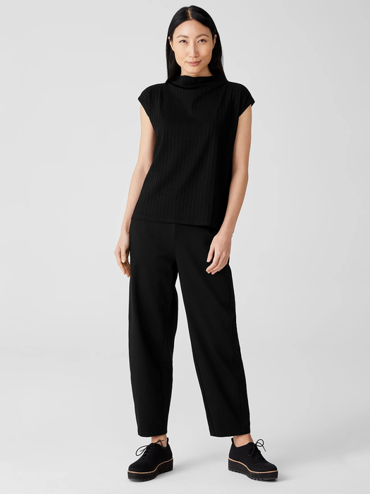 Cotton Ponte Lantern Pant