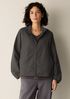 Light Cotton Nylon Hooded Coat