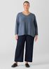 Italian Cashmere V-Neck Top