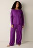 Organic Cotton Interlock Straight Sleep Pant