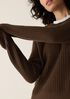 Italian Merino Crew Neck Top in Regenerative Wool