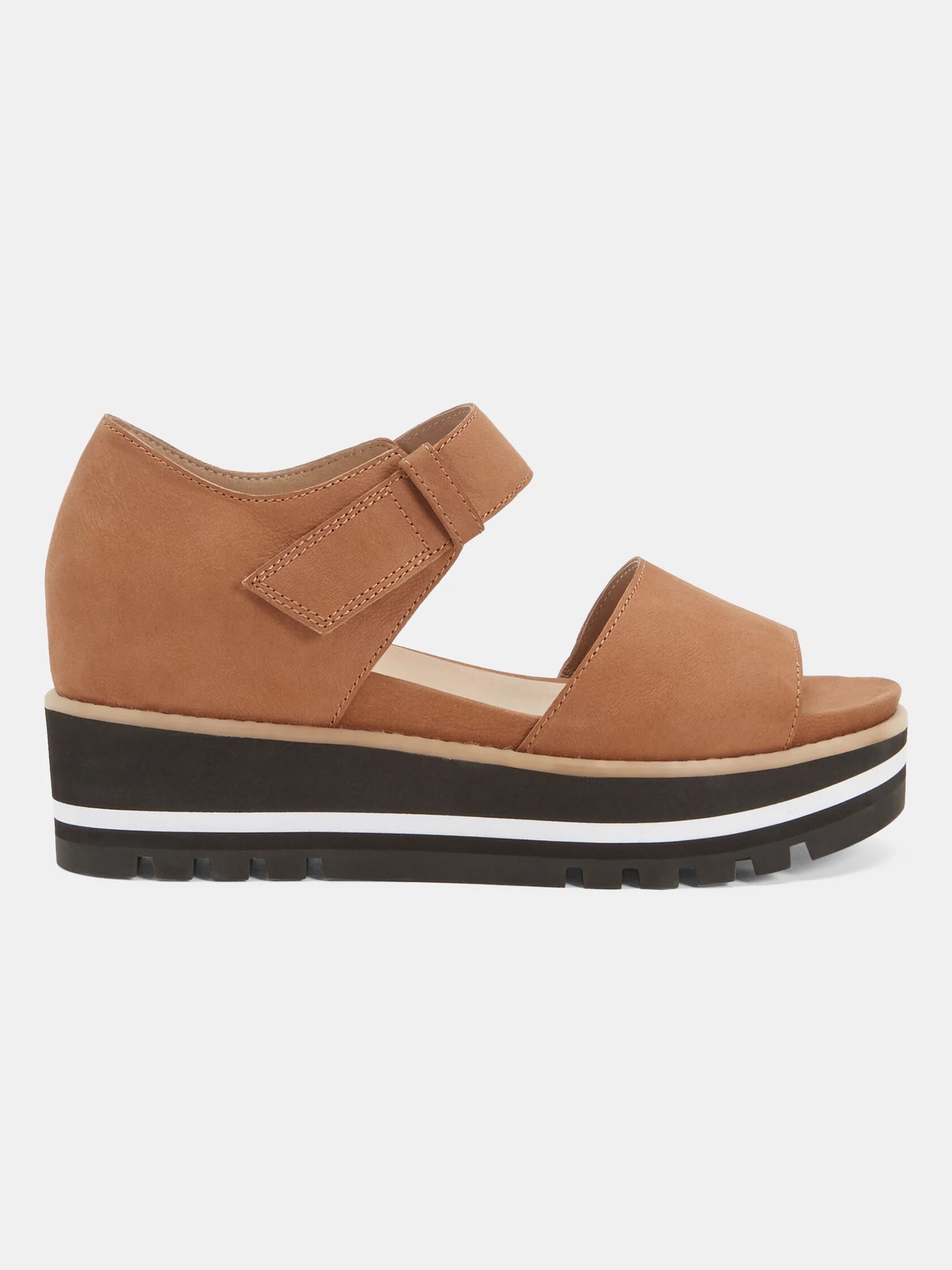 Luella Tumbled Nubuck Wedge Sandal