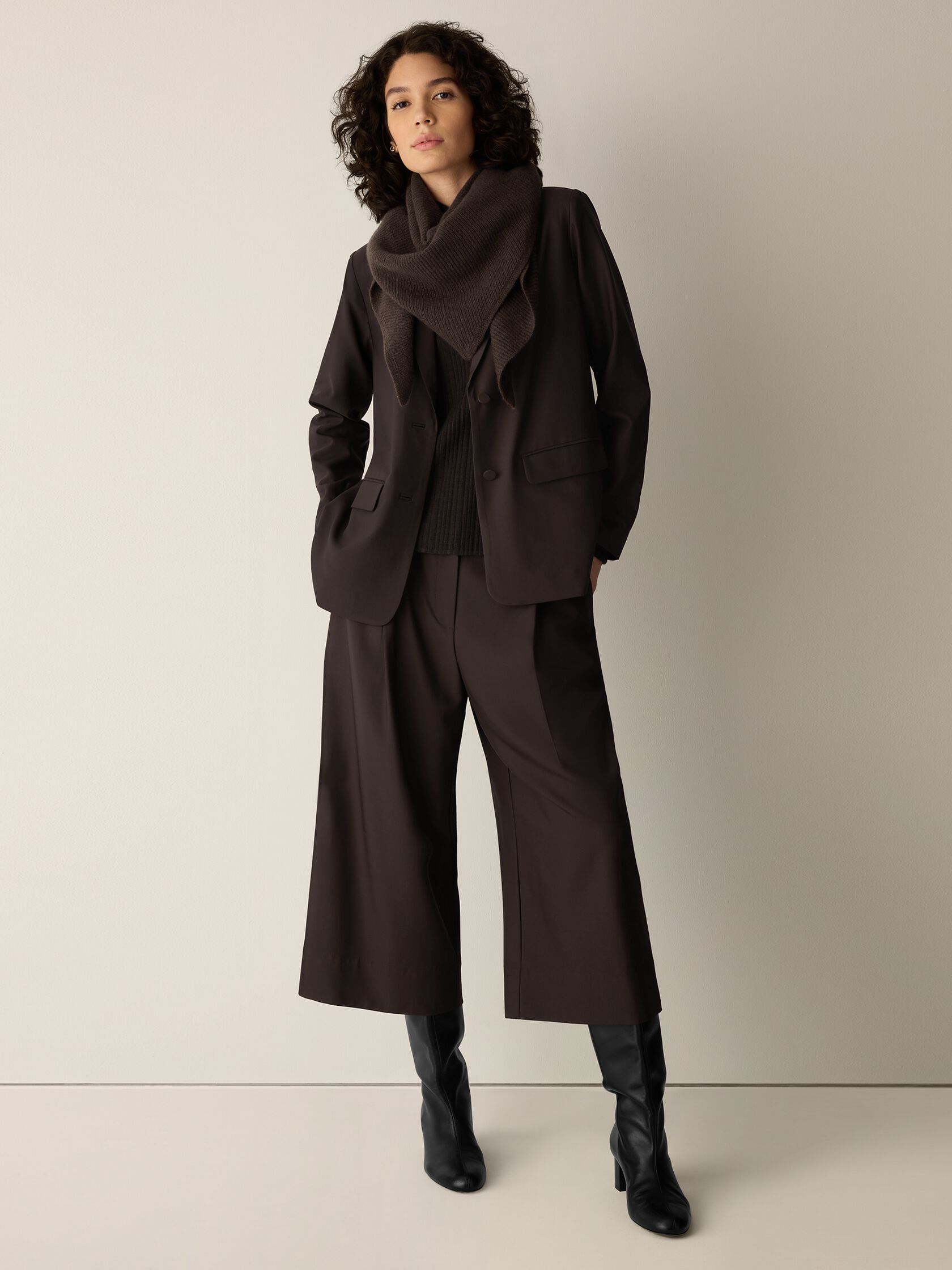 Italian Cashmere Triangle Scarf