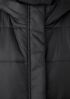 Eggshell Recycled Nylon Long Coat