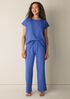 Organic Cotton Interlock Straight Sleep Pant